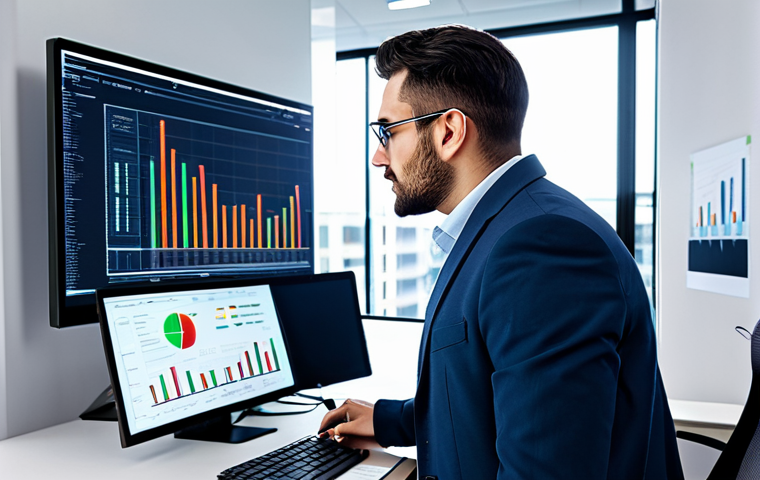 **
"A data analyst in a modern office setting, reviewing supply chain optimization data on a large screen, fully clothed in business casual attire, graphs and charts displayed prominently, safe for work, perfect anatomy, professional environment, appropriate content."
**