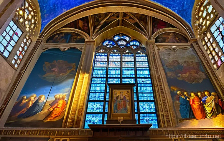 인공지능과 문화 콘텐츠 융합 사례 - **AI-Powered Restoration of a Renaissance Fresco:**
"A majestic, highly detailed Renaissance fre...