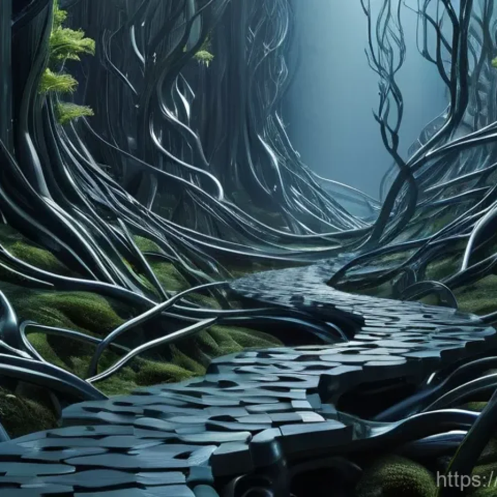 딥러닝 모델 최적화 실무 사례 - **Prompt for Pruning and Quantization: "The Sculpted Algorithm"**
    A highly detailed, futuristic ...