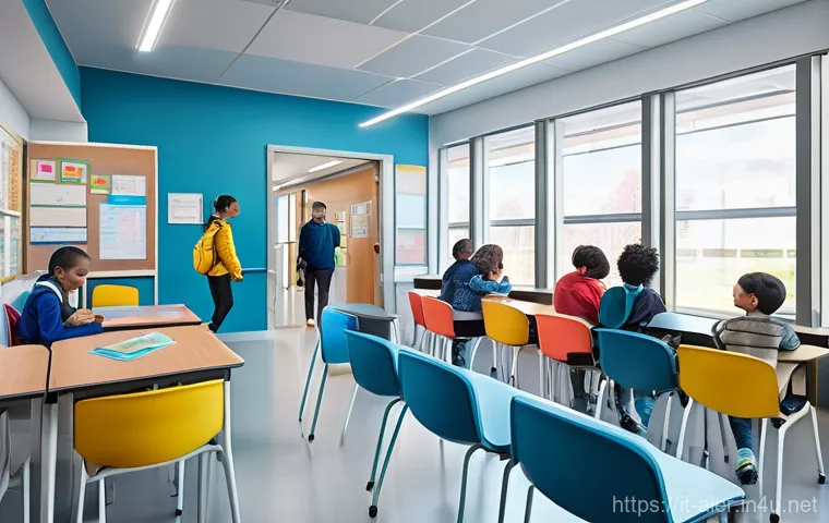 AI 기술을 활용한 교육 혁신 사례 - **Prompt 2: Teacher as a Facilitator, Guided by AI Insights**
"A dynamic classroom scene where a... AI 기술을 활용한 교육 혁신 사례 - **Prompt 2: Teacher as a Facilitator, Guided by AI Insights**
"A dynamic classroom scene where a...