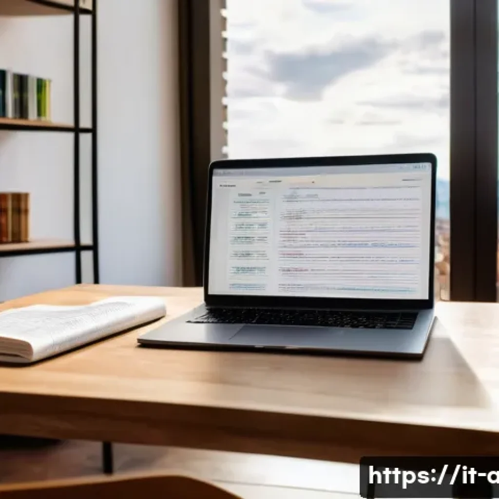 AI 개발자를 위한 코딩 테스트 팁 - A professional Italian software developer sitting at a modern wooden desk in a bright home office, f...