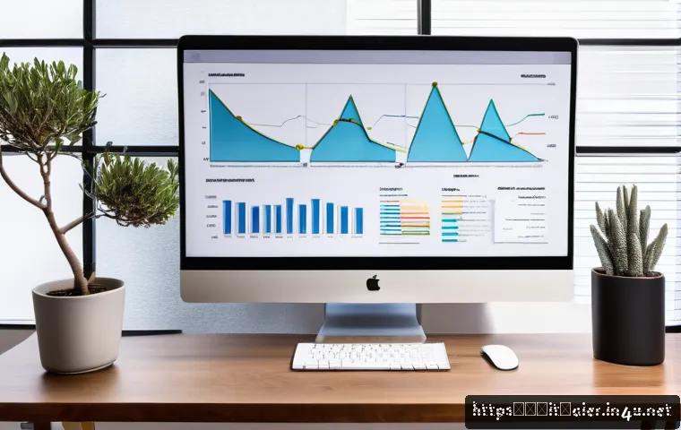AI 관련 데이터셋 활용법 - A modern data scientist workspace featuring multiple large monitors displaying complex data visualiz...