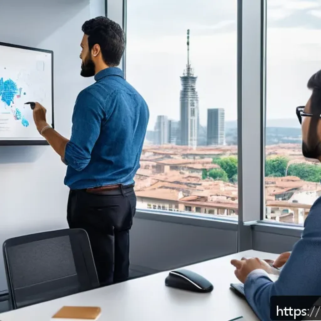 AI 자격증 종류와 선택 가이드 - A professional Italian AI certification classroom setting featuring adult students attentively learn...